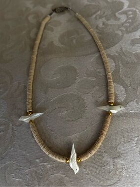 Vintage bird necklace